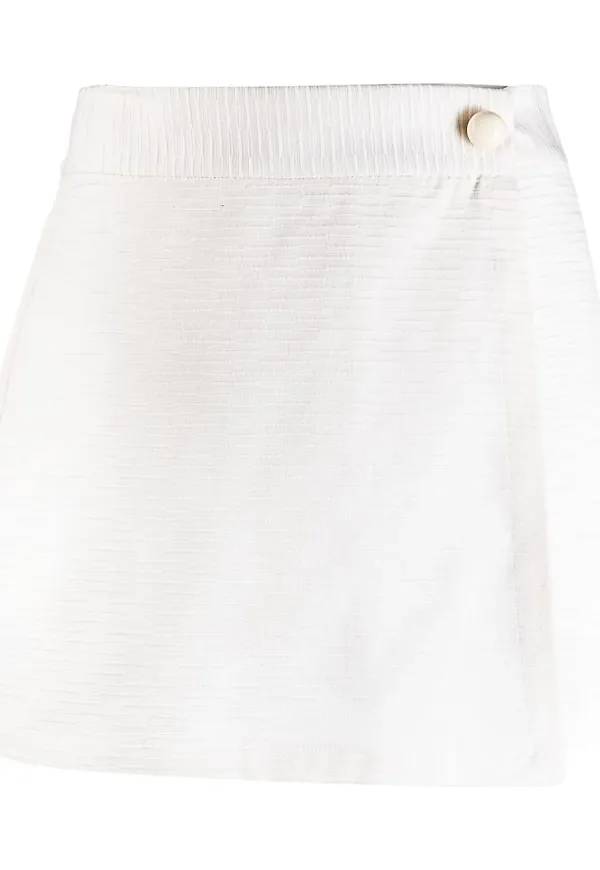 Adriana Degreas shorts i omlottmodell - Vit