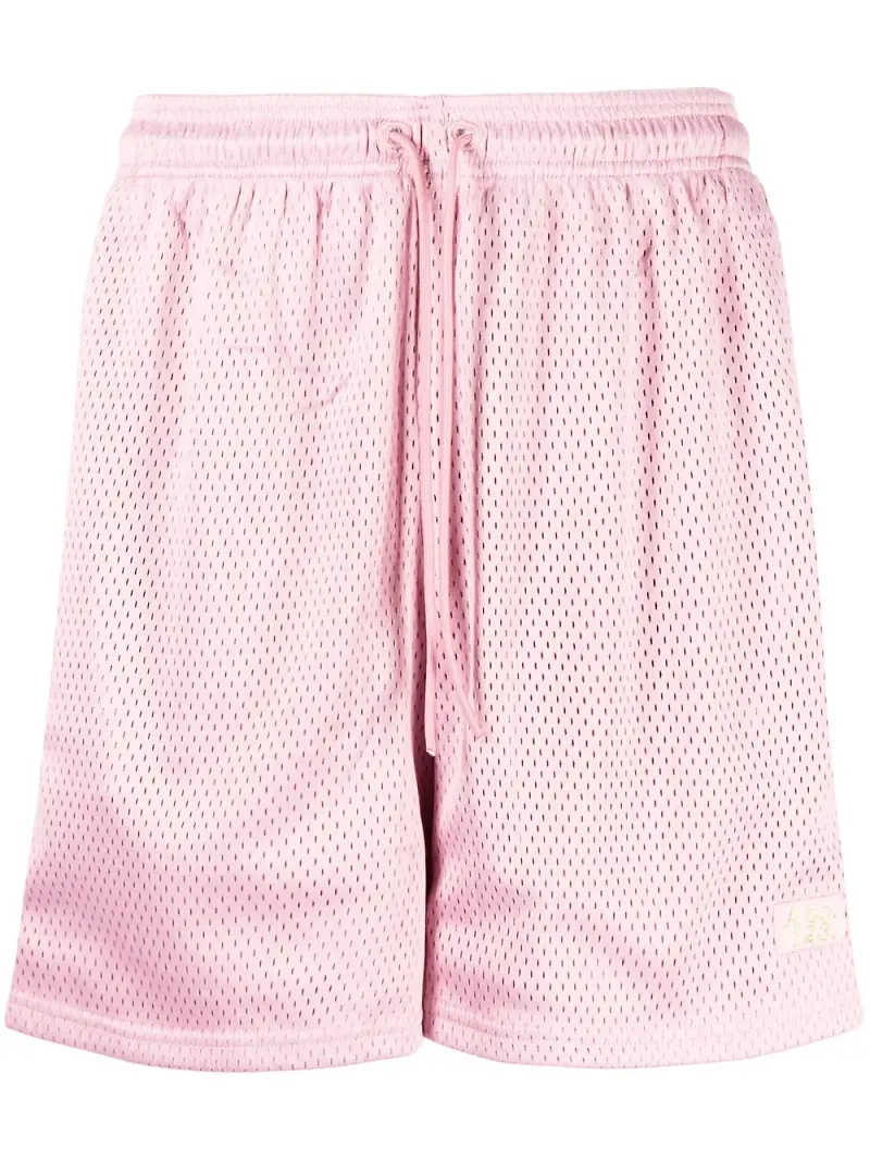 Advisory Board Crystals sweatshorts med broderad logotyp - Rosa