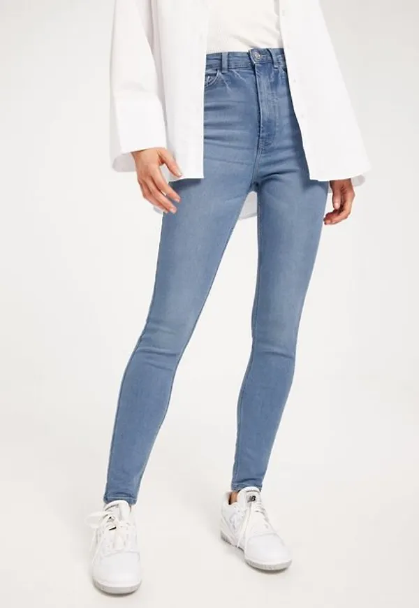 Pieces Pchighfive Flex Ultra High Lb Noos High waisted jeans