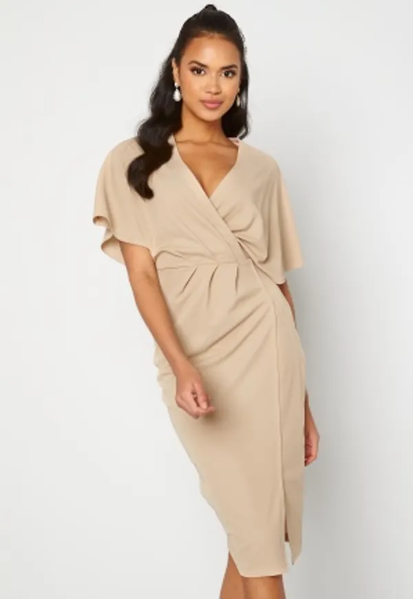 BUBBLEROOM Selena dress Beige 44