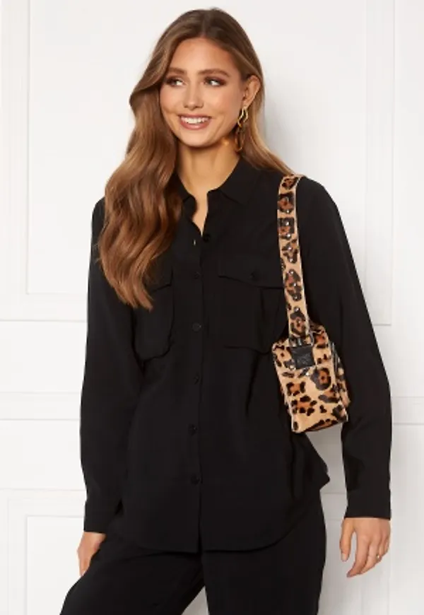 Happy Holly Maria woven shirt Black 52/54