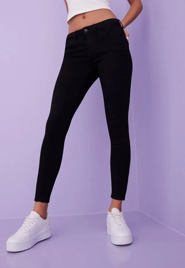 Only onlKENDELL Eternal Ankle Black Noos Jeans