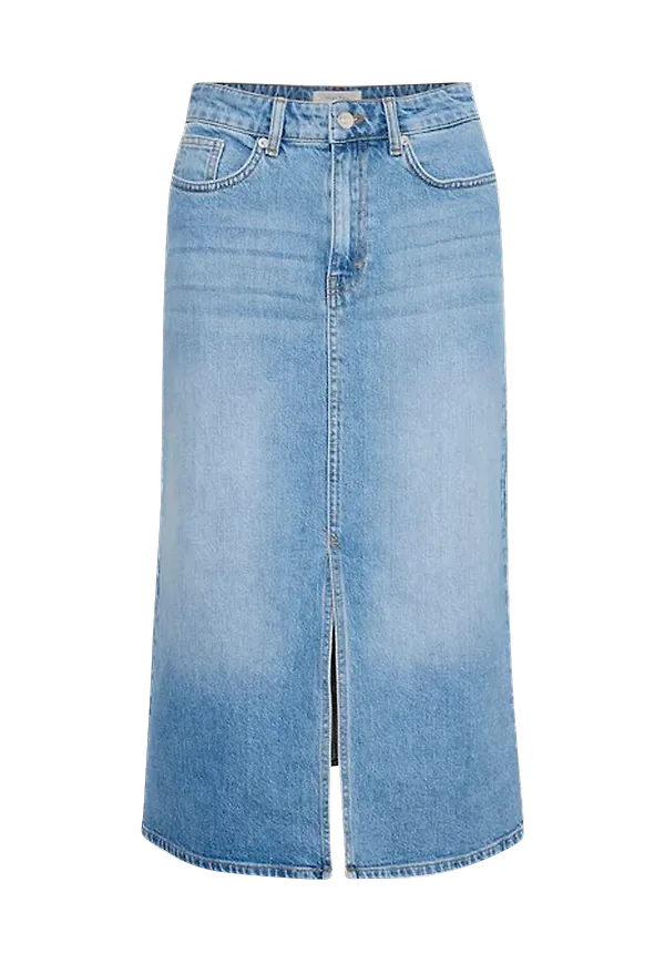 Part Two - Jeanskjol DilinPW SK - Blå