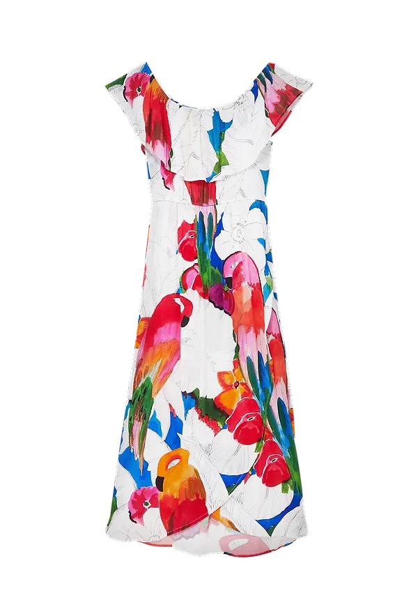 Desigual - Maxiklänning Vest Pahoa - Vit