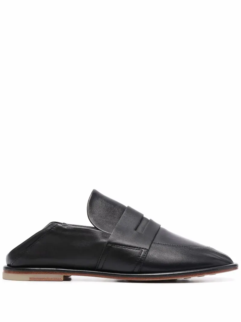 AGL loafers med klack - Svart
