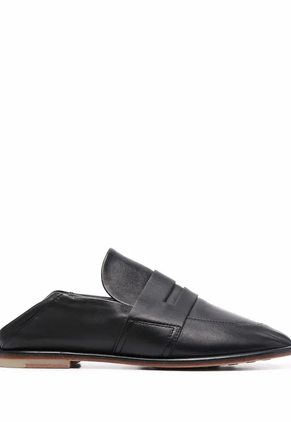 AGL loafers med klack - Svart