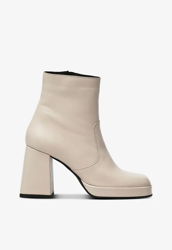 Agnes Cecilia - Boots Bayonne Platform - Natur