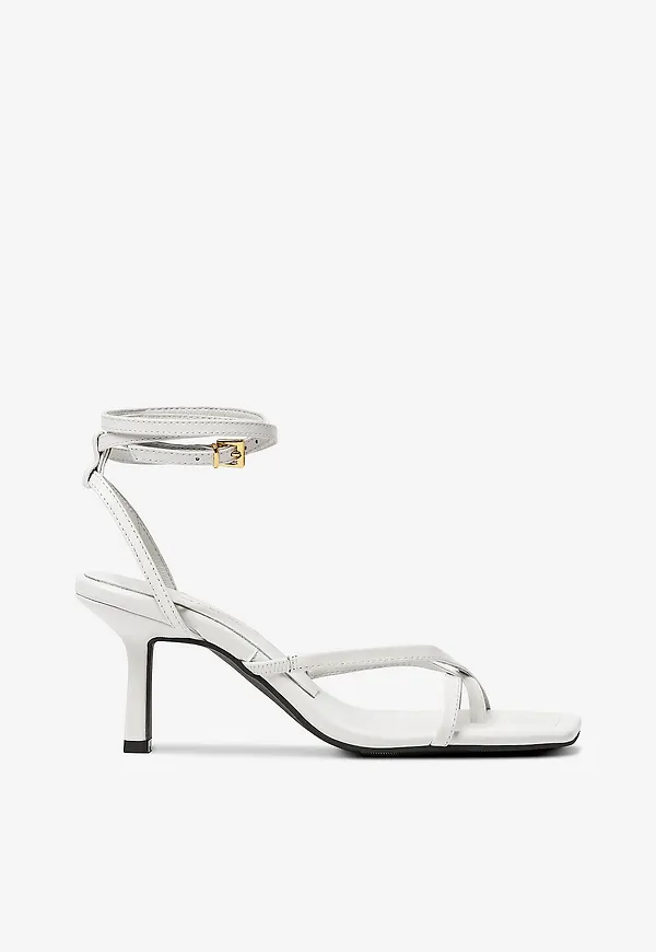 Agnes Cecilia - Sandaletter Miami Straps - Vit