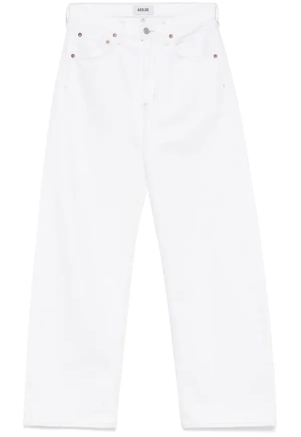 AGOLDE Low Curve jeans - Vit