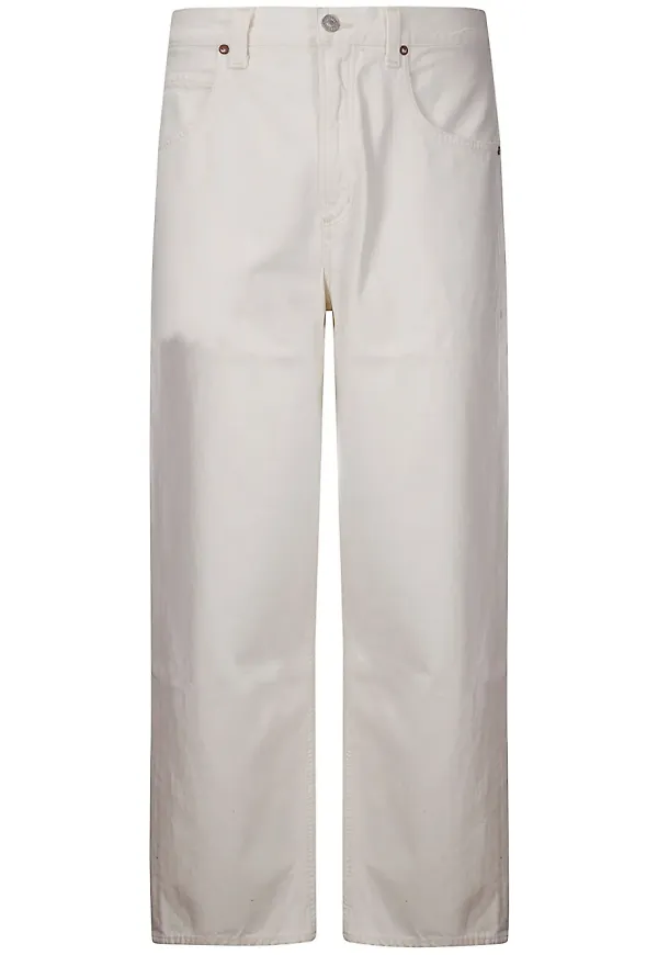 AGOLDE Low Slung jeans - Vit
