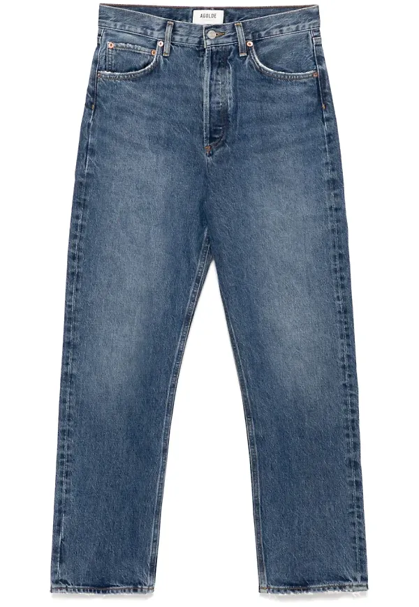 AGOLDE tapered-jeans - Blå