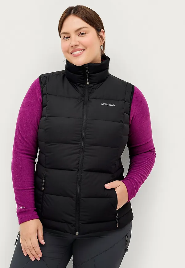 Áhkká - Dunväst Down Vest W - Svart