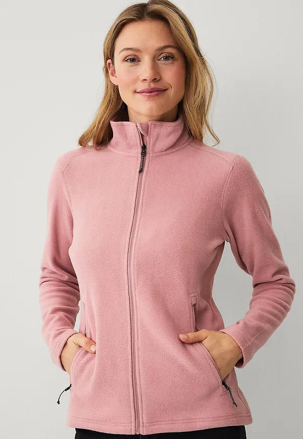 Áhkká - Fleecetröja Fleece Basic W - Rosa