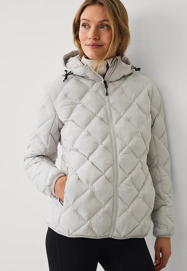 Áhkká - Jacka Tech Puffer Jacket - Grå