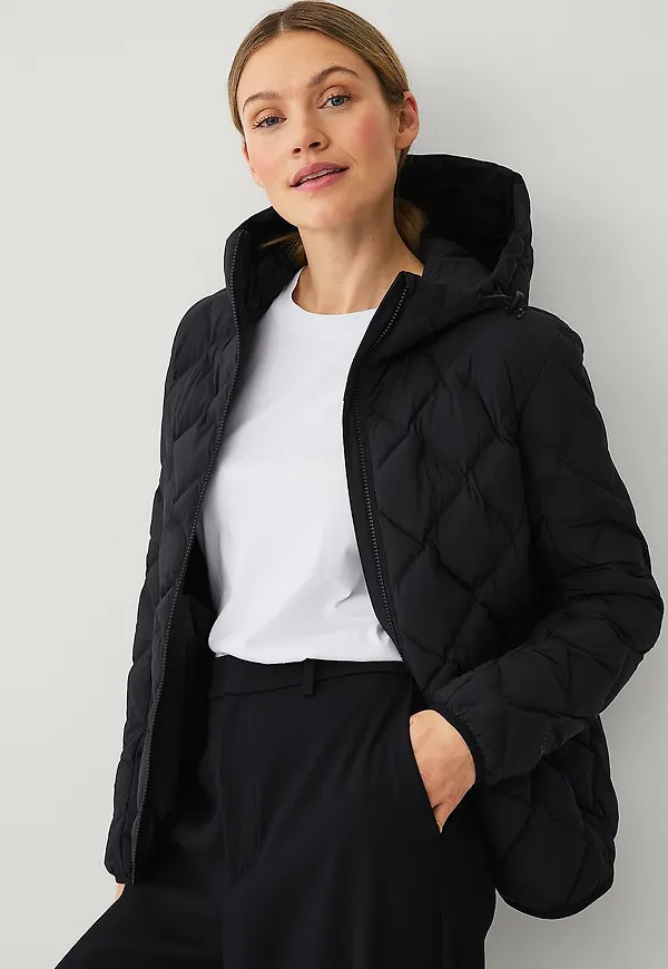 Áhkká - Jacka Tech Puffer Jacket - Svart