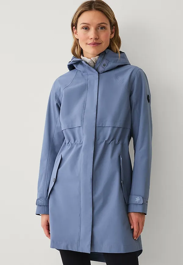 Áhkká - Parkas Parka With Hood W - Blå