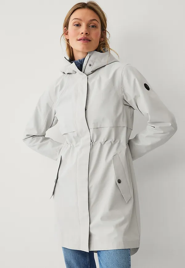 Áhkká - Parkas Parka With Hood W - Grå
