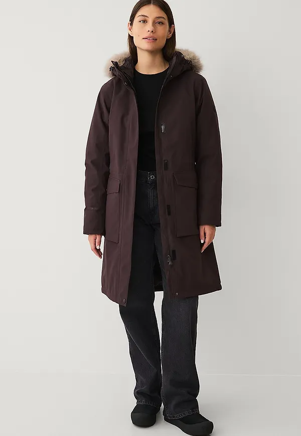 Áhkká - Parkas Perfect Parka W - Brun