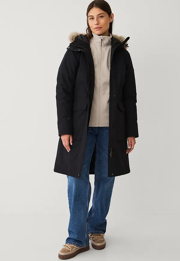 Áhkká - Parkas Perfect Parka W - Svart