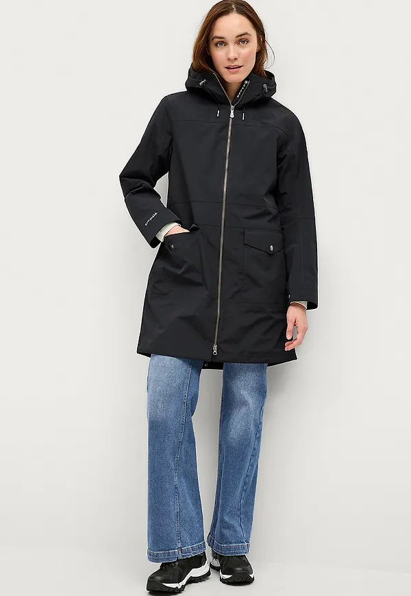 Áhkká - Parkas Urban Outdoor Parka W - Svart