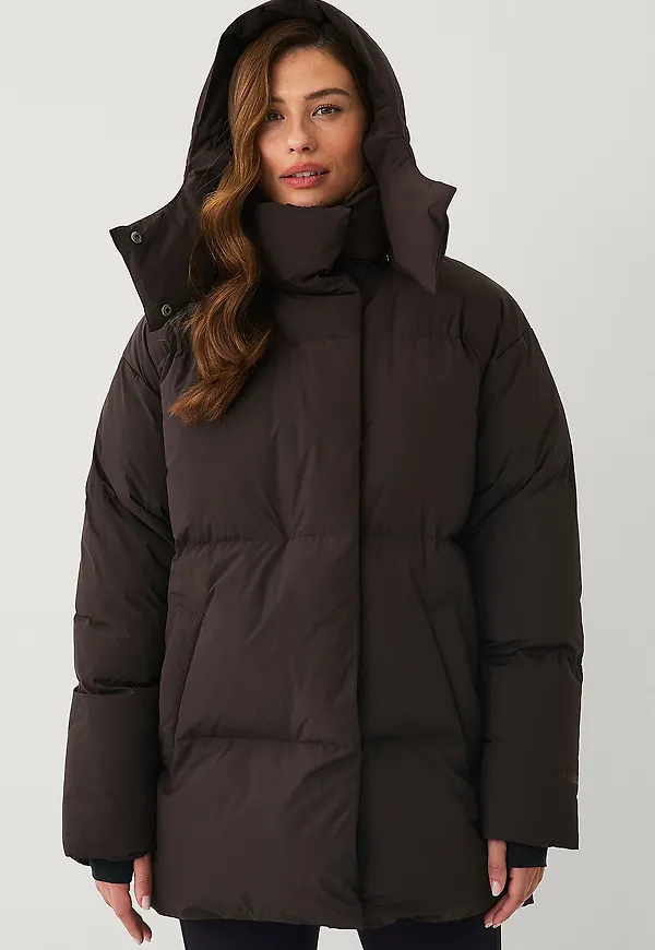 Áhkká - Pufferjacka Down Puffer Jacket - Brun