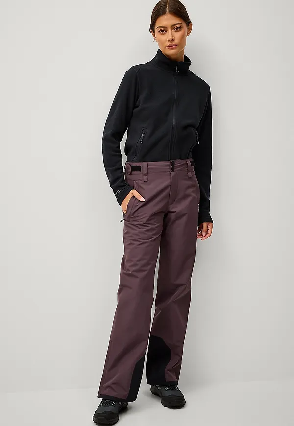 Áhkká - Skalbyxor Shell Pant W - Brun