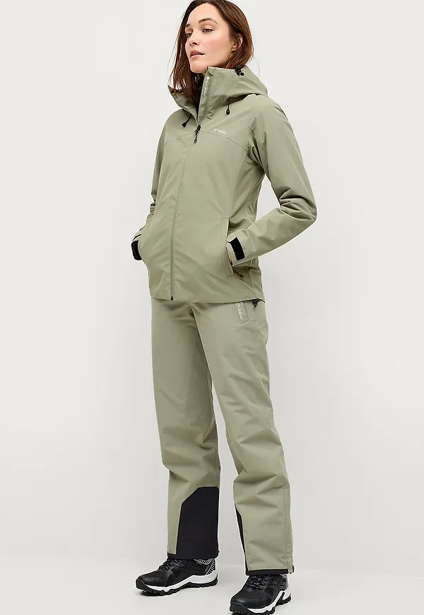 Áhkká - Skalbyxor Shell Pant W - Grön