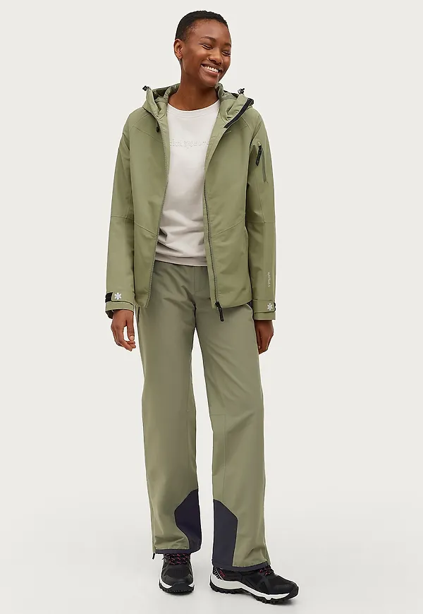 Áhkká - Skalbyxor Shell Pant W - Grön