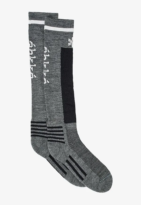 Áhkká - Skidstrumpor áhkká Ski Sock - Grå