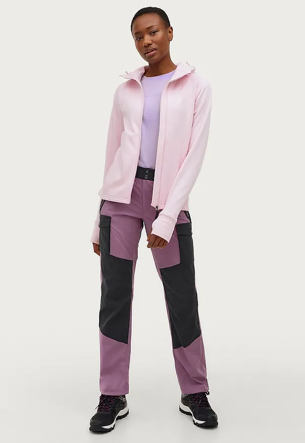 Áhkká - Trekkingbyxor Colourblock W - Lila