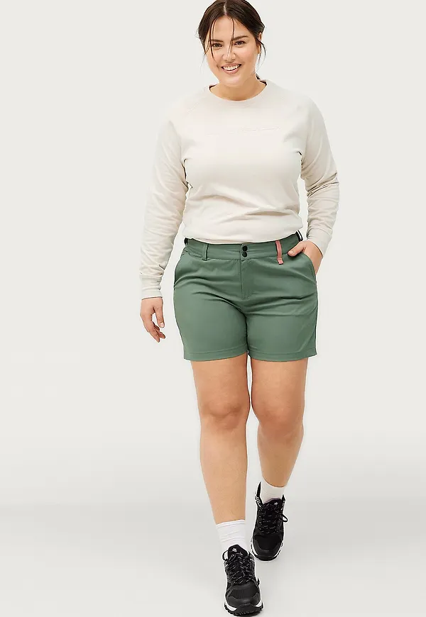 Áhkká - Trekkingshorts - Grön
