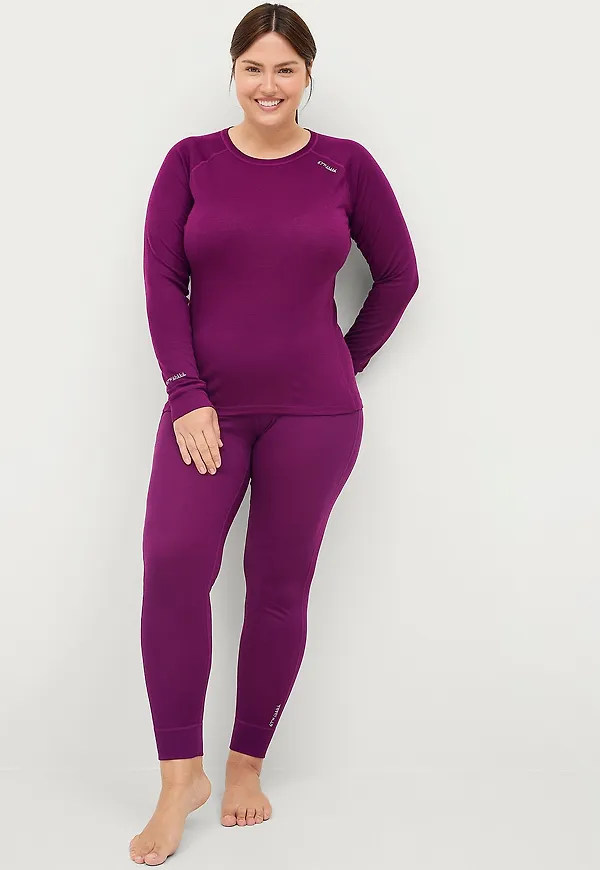 Áhkká - Underställsbyxor Pant Tech W - Lila