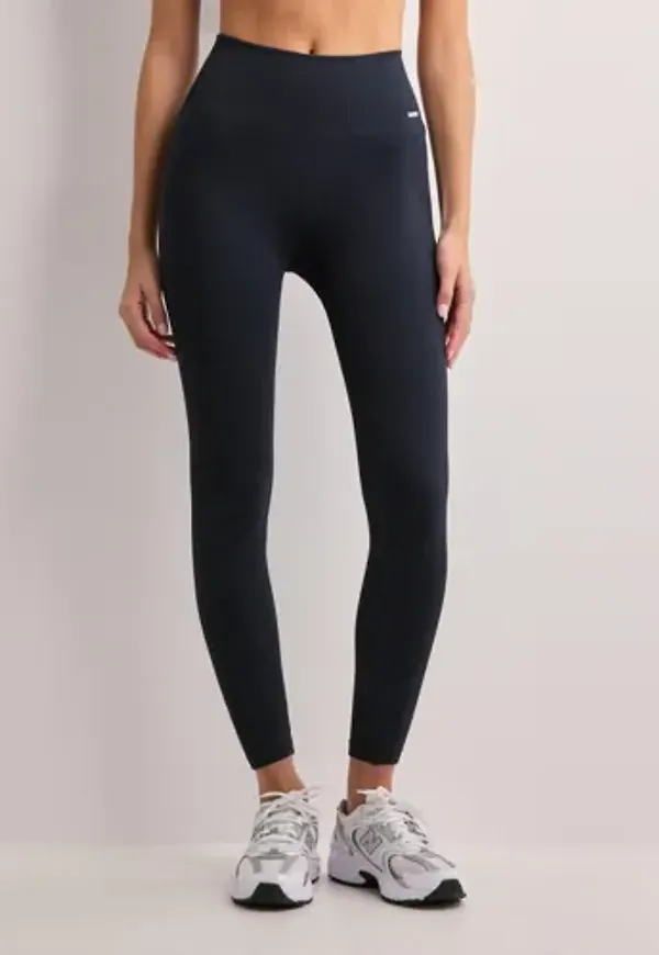 Aim'n - Blå - Ribbed Seamless Tights