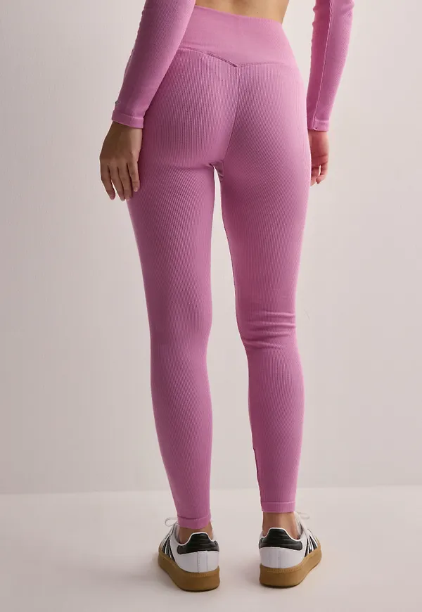 Aim'n - Rosa - Ribbed Wool Leggings
