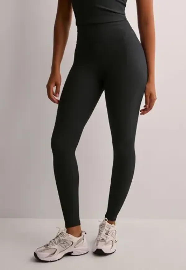 Aim'n - Svart - Ribbed Performance Tights
