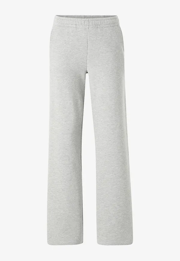 Aim'n - Sweatbyxor Wide Sweatpants - Grå