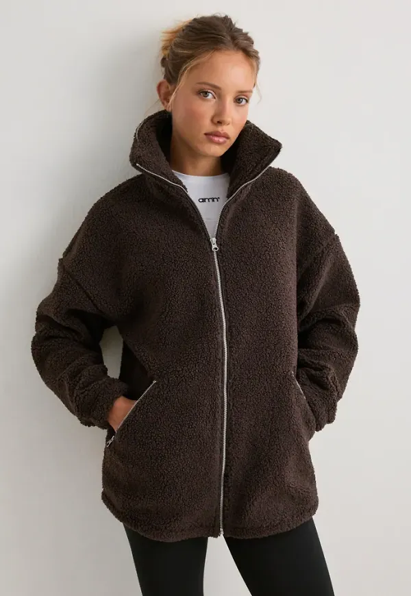 Aim'n - Brun - Pile Jacket