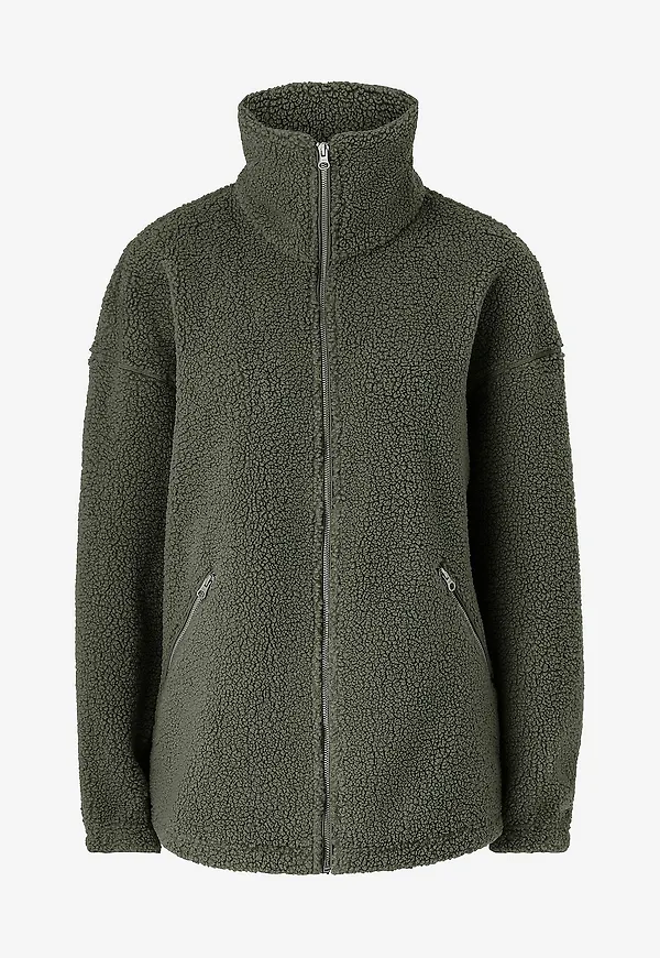 Aim'n - Jacka Pile Jacket - Grön