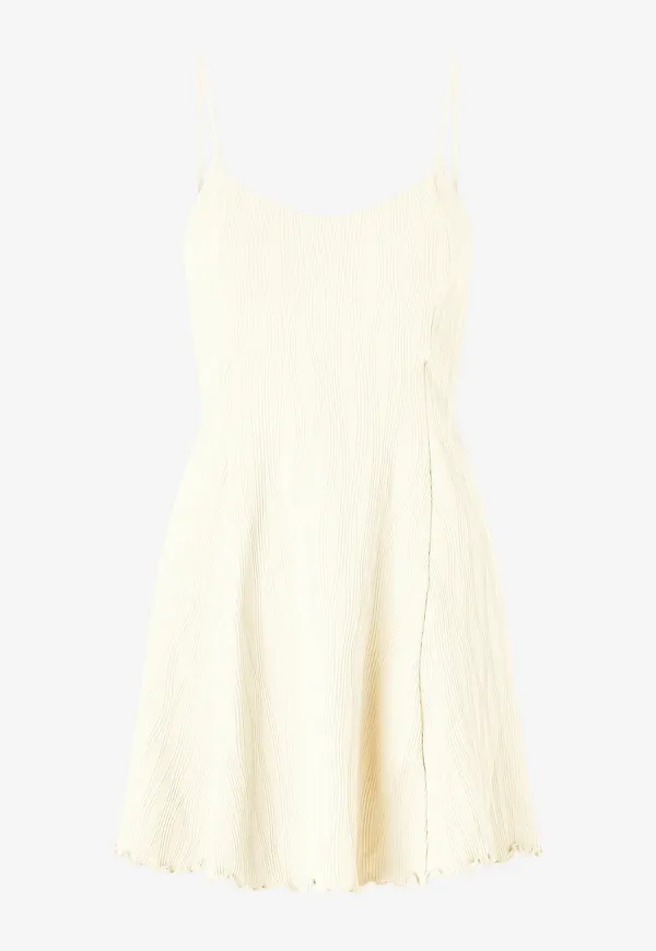 Aim'n - Klänning Tulip Dress - Vit
