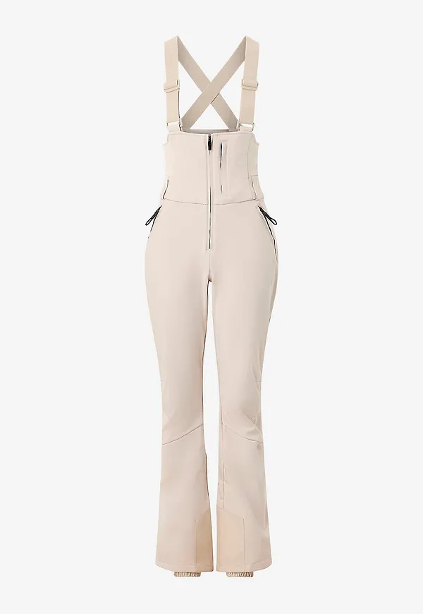 Aim'n - Skidbyxor Stretch Thermo Bib Pants - Beige
