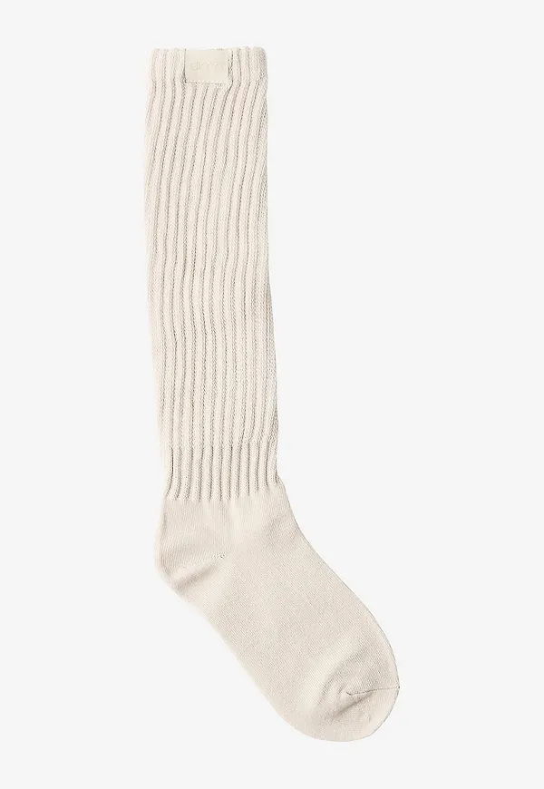 Aim'n - Sockor Slouch Socks - Beige