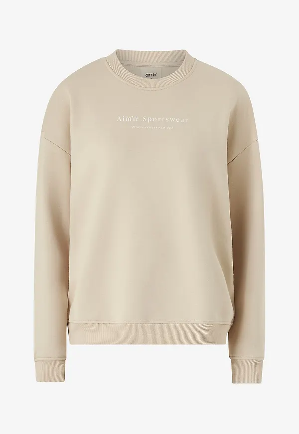 Aim'n - Sweatshirt Serif - Beige