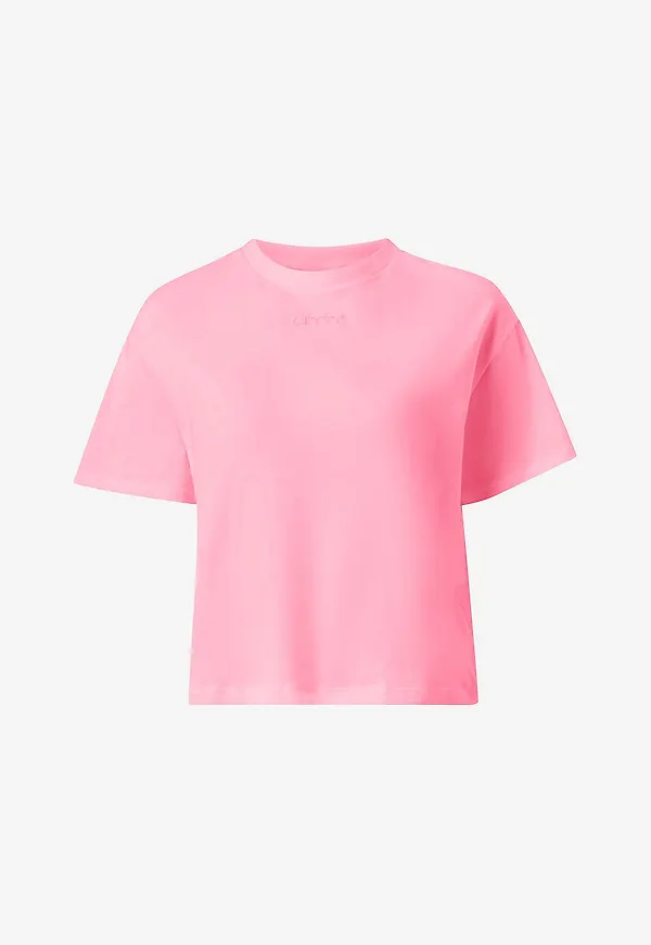 Aim'n - Topp Boxy T-Shirt - Rosa