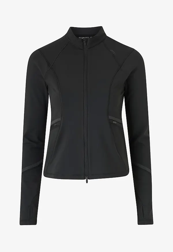 Aim'n - Träningsjacka Reflective Warming Zip - Svart