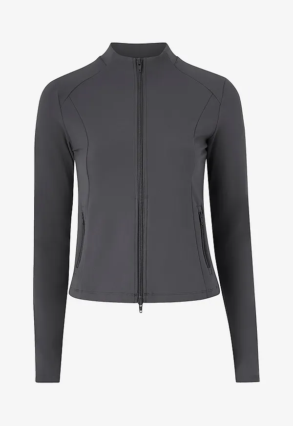 Aim'n - Träningsjacka Sense Zip Jacket - Grå