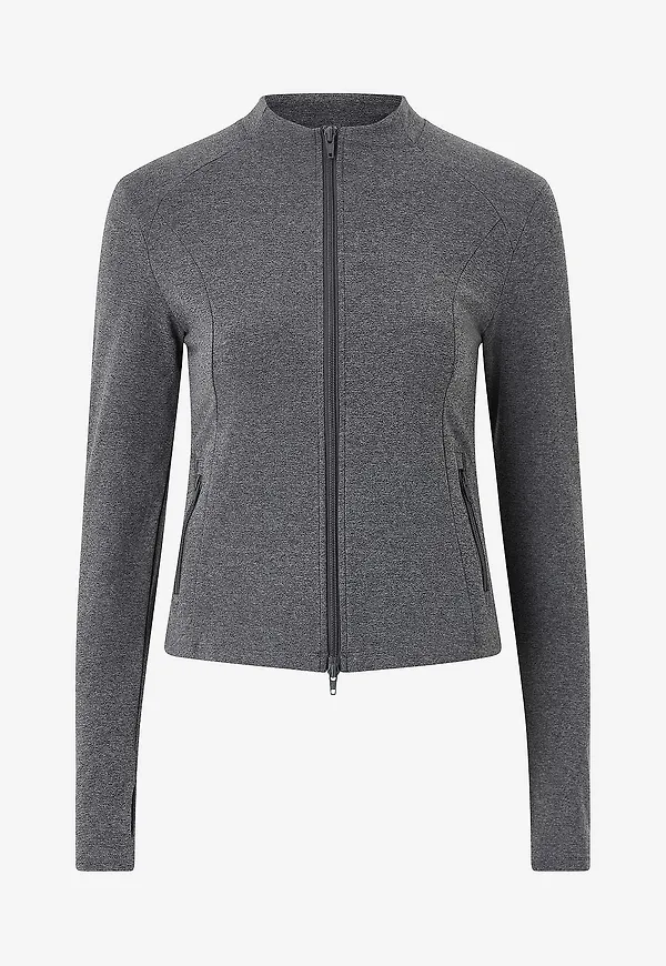 Aim'n - Träningsjacka Sense Zip Jacket - Grå