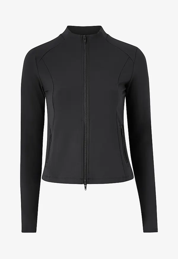 Aim'n - Träningsjacka Sense Zip Jacket - Svart