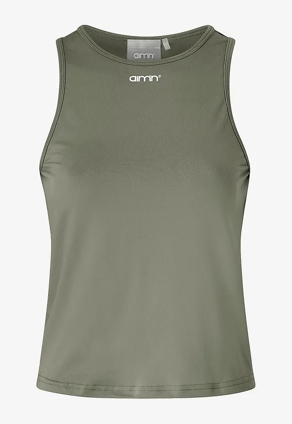 Aim'n - Träningslinne Soft Basic Singlet - Grön