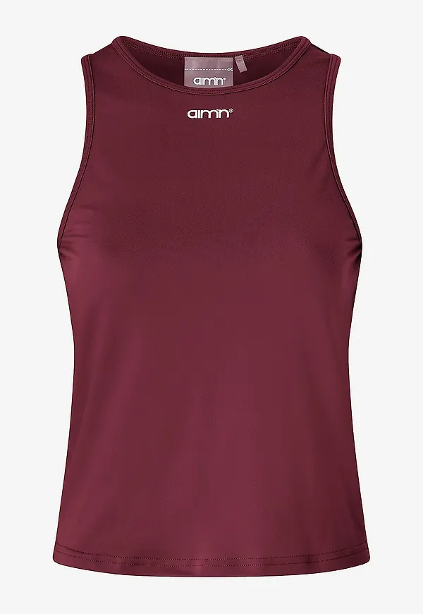 Aim'n - Träningslinne Soft Basic Singlet - Röd