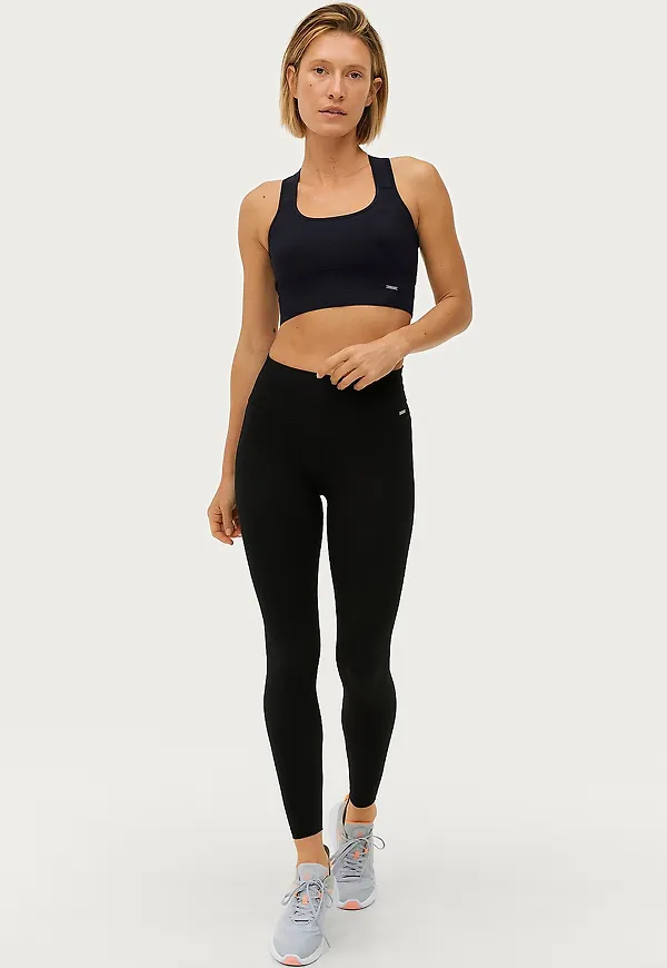 Aim'n - Träningstights Ribbed Seamless Tights - Svart